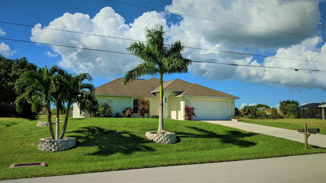 Villa Luhna 3 Bed / 2 Bath Canalfront Heated Pool Cape Coral Exterior photo